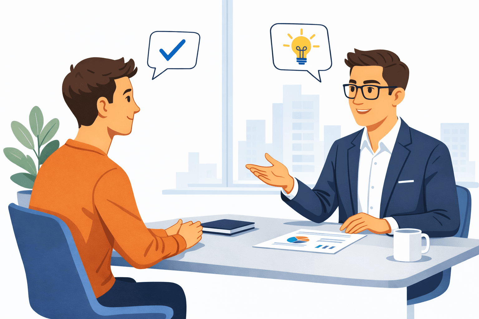 AI career simulation